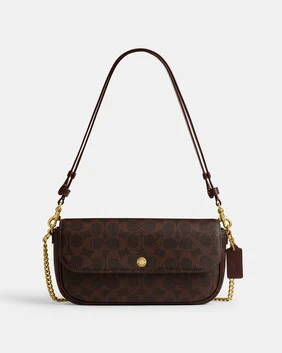 Brook Flap Chain Bag In Signature Canvas