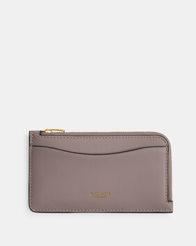 New York Zip Card Case In Colorblock
