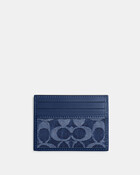 Card Case In Signature Denim