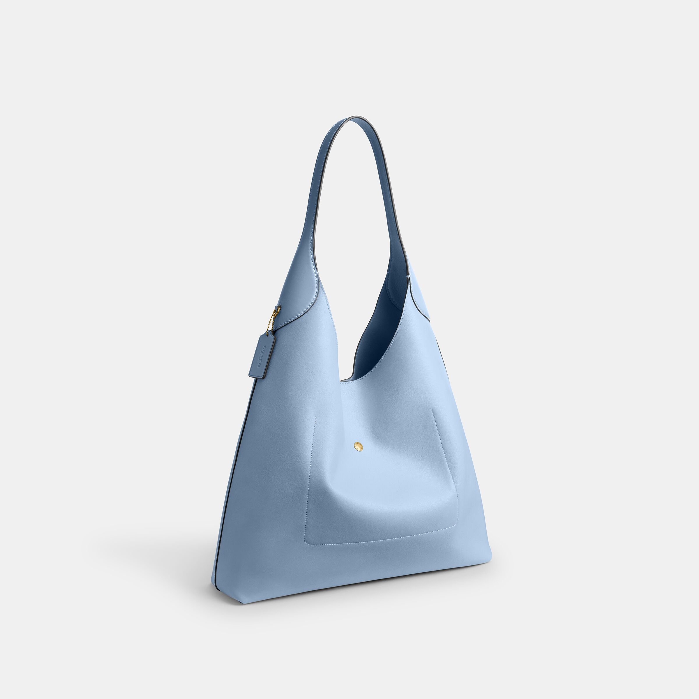 ★COACH★Brooklyn Shoulder Bag 28★Pastel Blue★ Coach Brooklyn Shoulder Bag 28, B4/Bluebell: Handbags