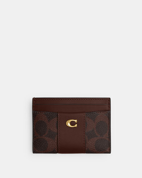 Essential Card Case In Signature Canvas