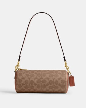 Barrel Bag In Signature Canvas