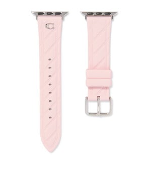 سوار ساعة سيليكون بتصميم مبطن