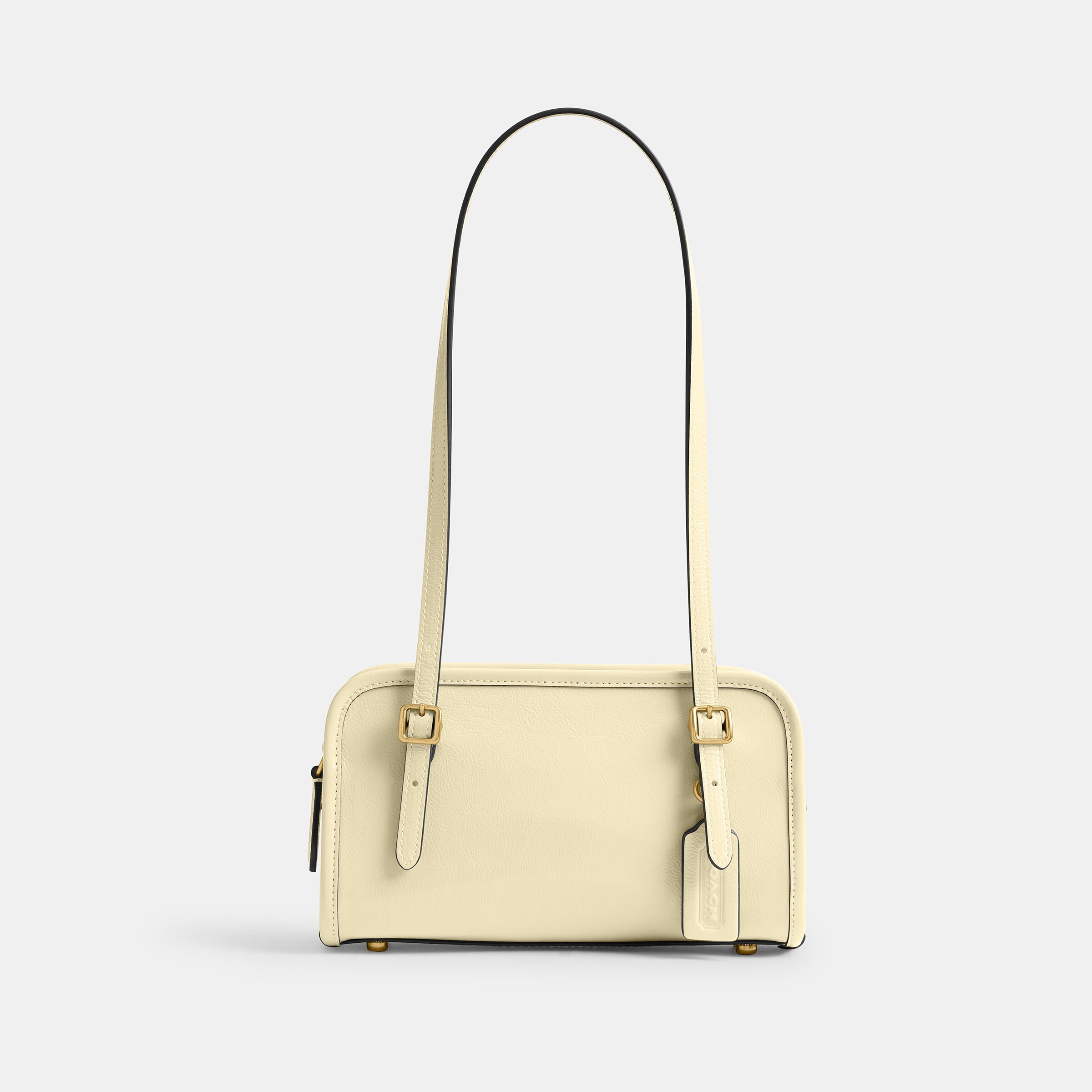 Buy COACH Swing Zip Bag 20 Yellow Online in Kuwait