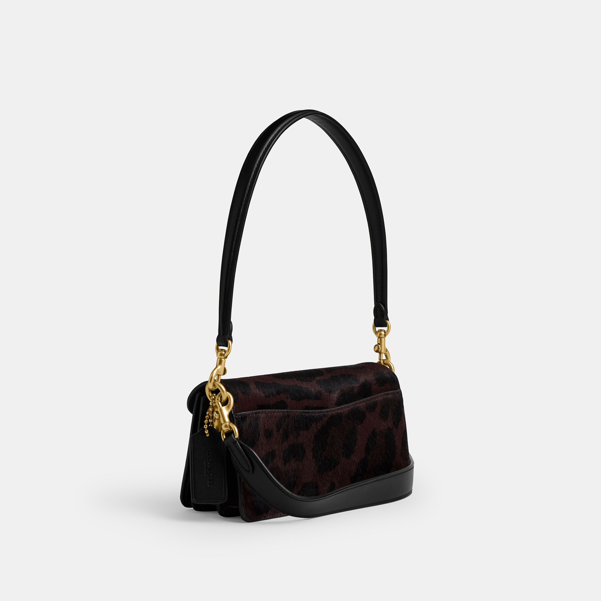 Buy COACH Tabby Shoulder Bag 20 In Haircalf With Leopard Print