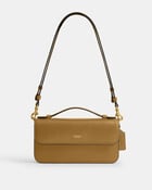 Refined Calf Leather Elora Top Handle Crossbody Bag