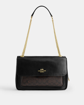 Klare Large Crossbody In Signature Canvas