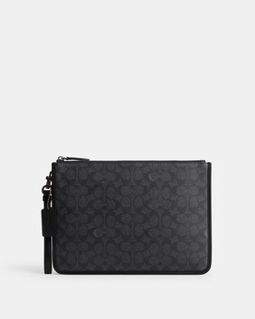 Charter Pouch In Signature Canvas