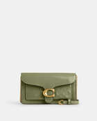 Tabby Chain Clutch In Signature Leather