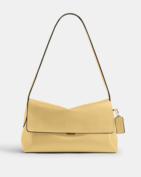 حقيبة كتف تشيلسيا 30 جلد طبيعي بارز الملمس