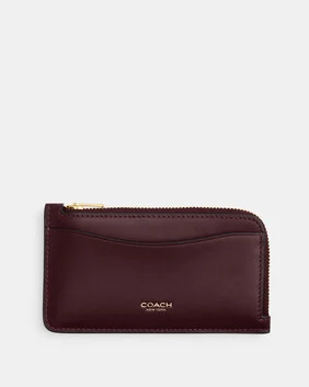 New York Zip Card Case In Colorblock