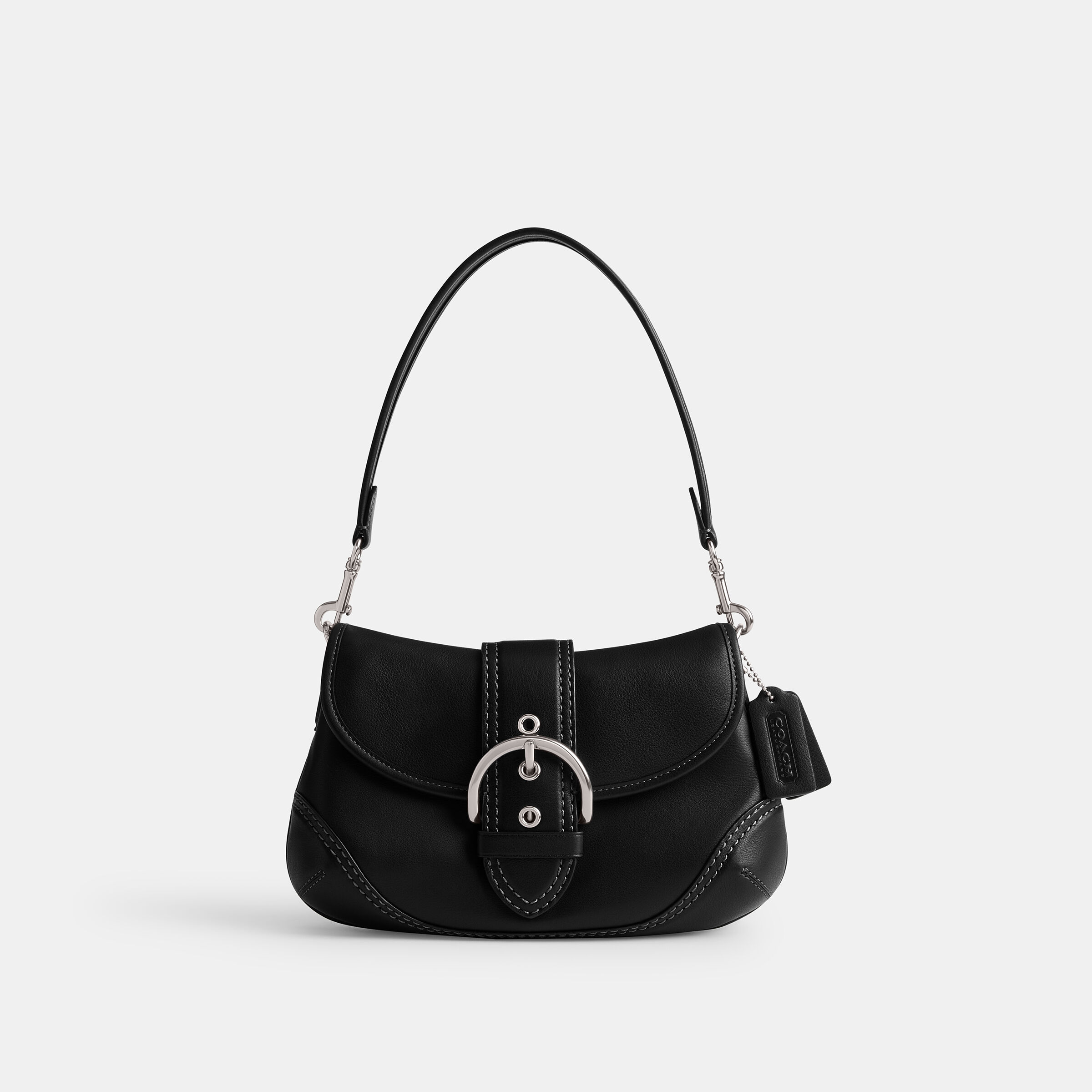 Buy COACH Soho Bag In Regenerative Leather 26 Black Online in UAE