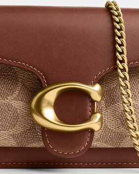 Tabby Chain Crossbody Bag 19 In Signature UpcraftedLeather