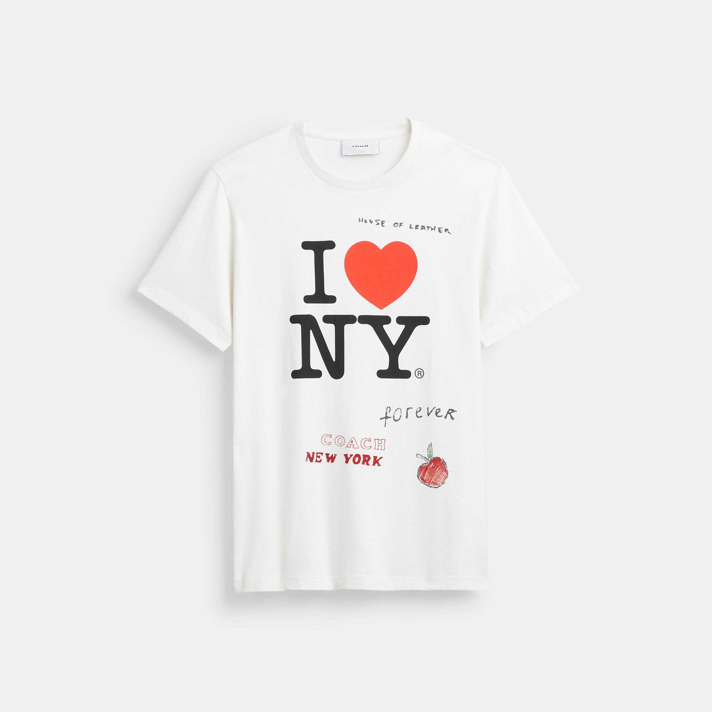 Buy COACH New York T-shirt WHITE Online in UAE