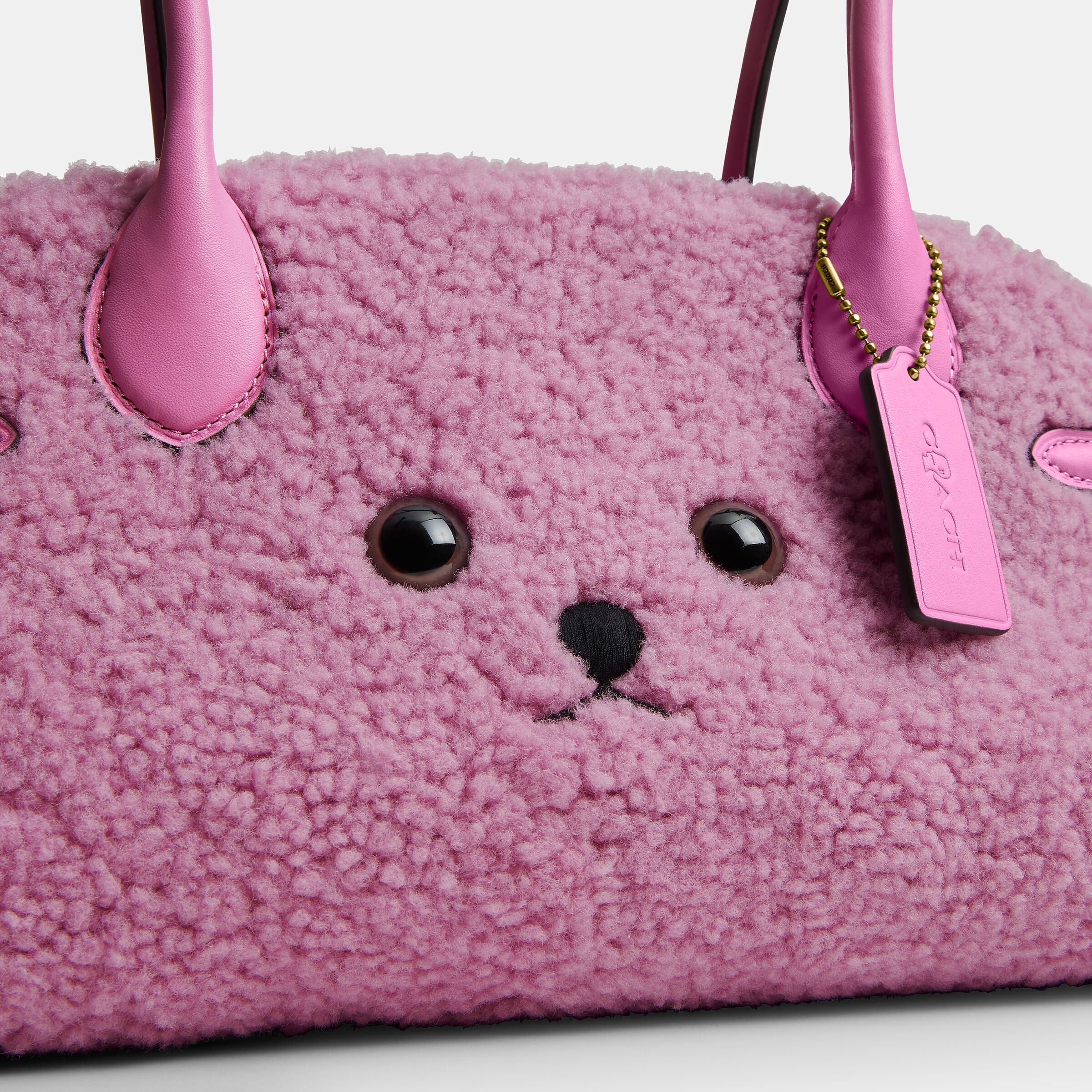 Buy COACH Brain Dead Empire Carryall Bag 34 In Shearling Pink