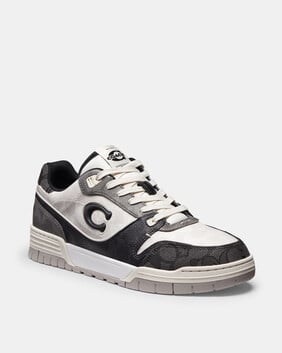 Coach Soho Sneaker With Mixed Signature