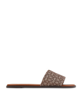 Holly Sandal In Signature Jacquard