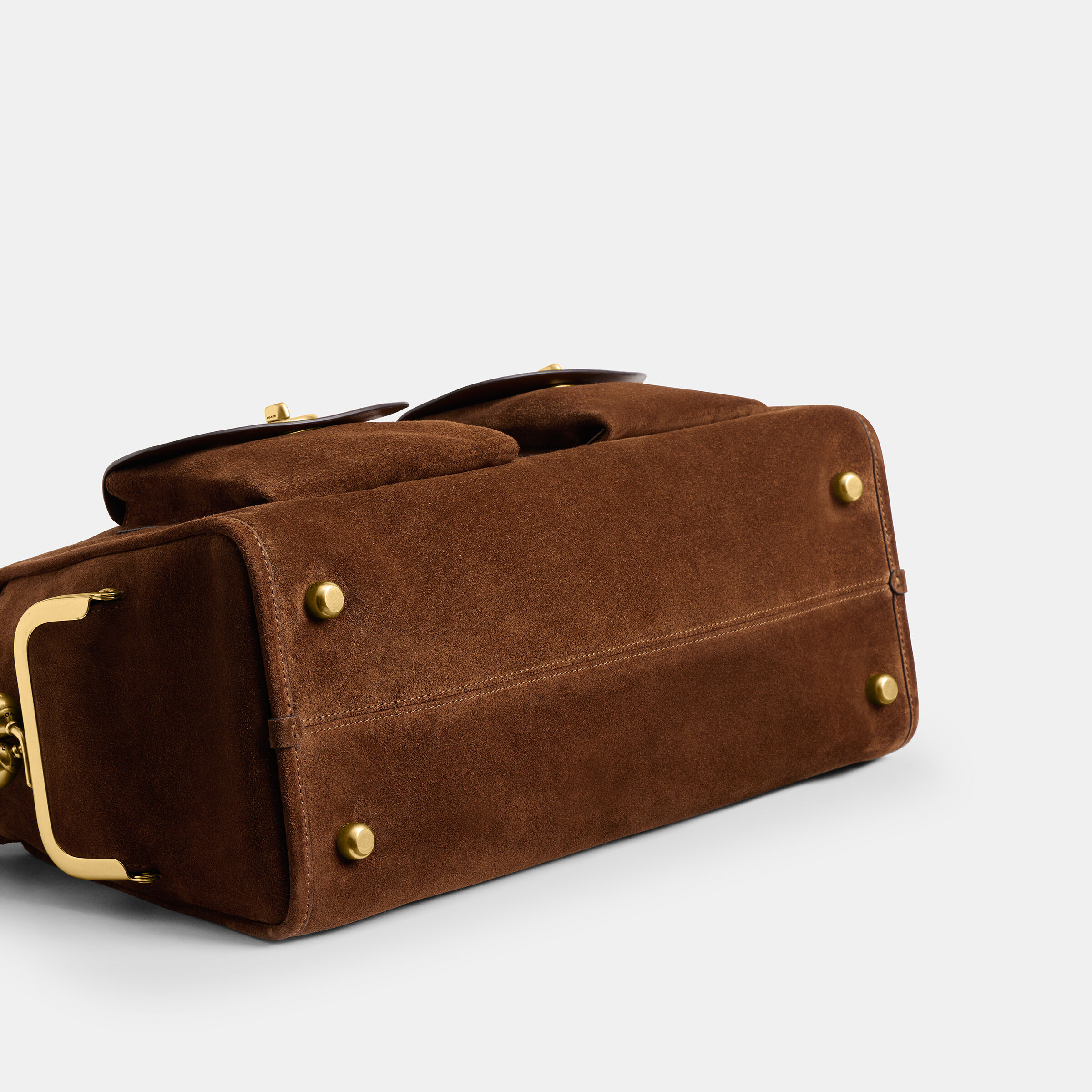 バッグ COACH SHOULDER BAG TURN LOCK BROWN 9014 Buy COACH Turnlock Haversack Bag Brown Online in UAE