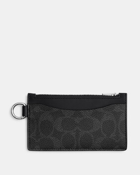 Zip Card Case In Signature UpcraftedLeather