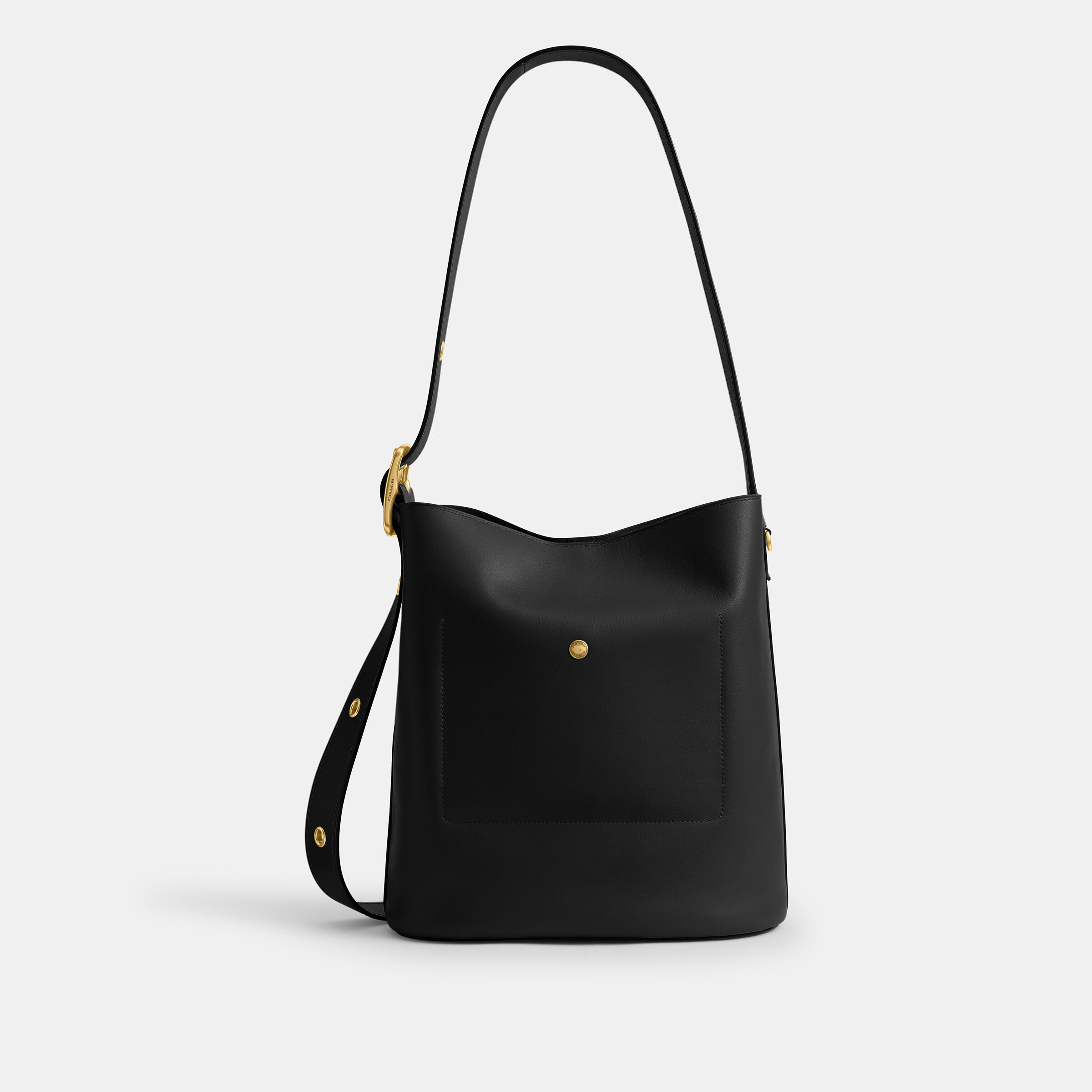Buy COACH Bleecker Bucket Bag Black Online in UAE