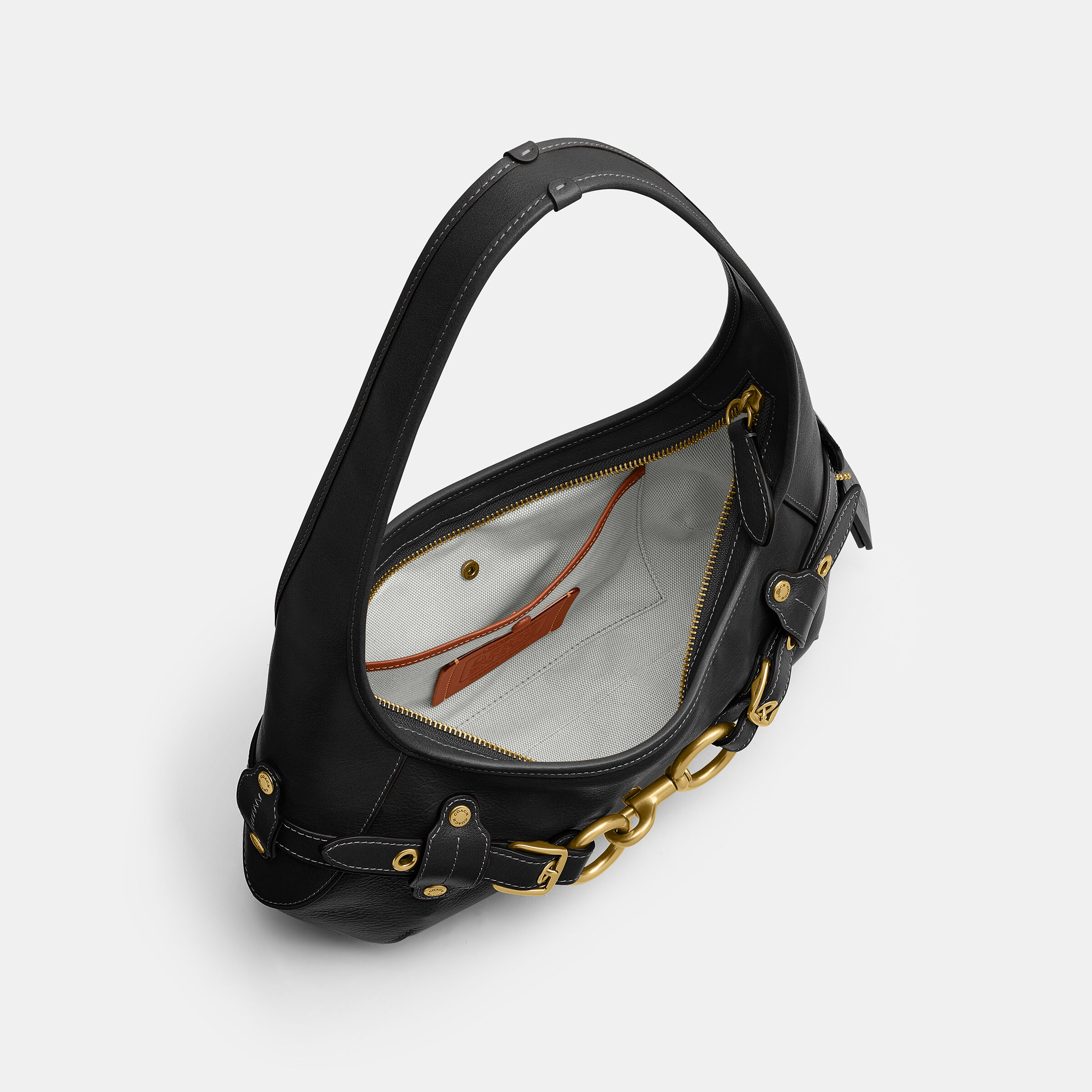 Buy COACH Belted Ergo Shoulder Bag Black Online in UAE