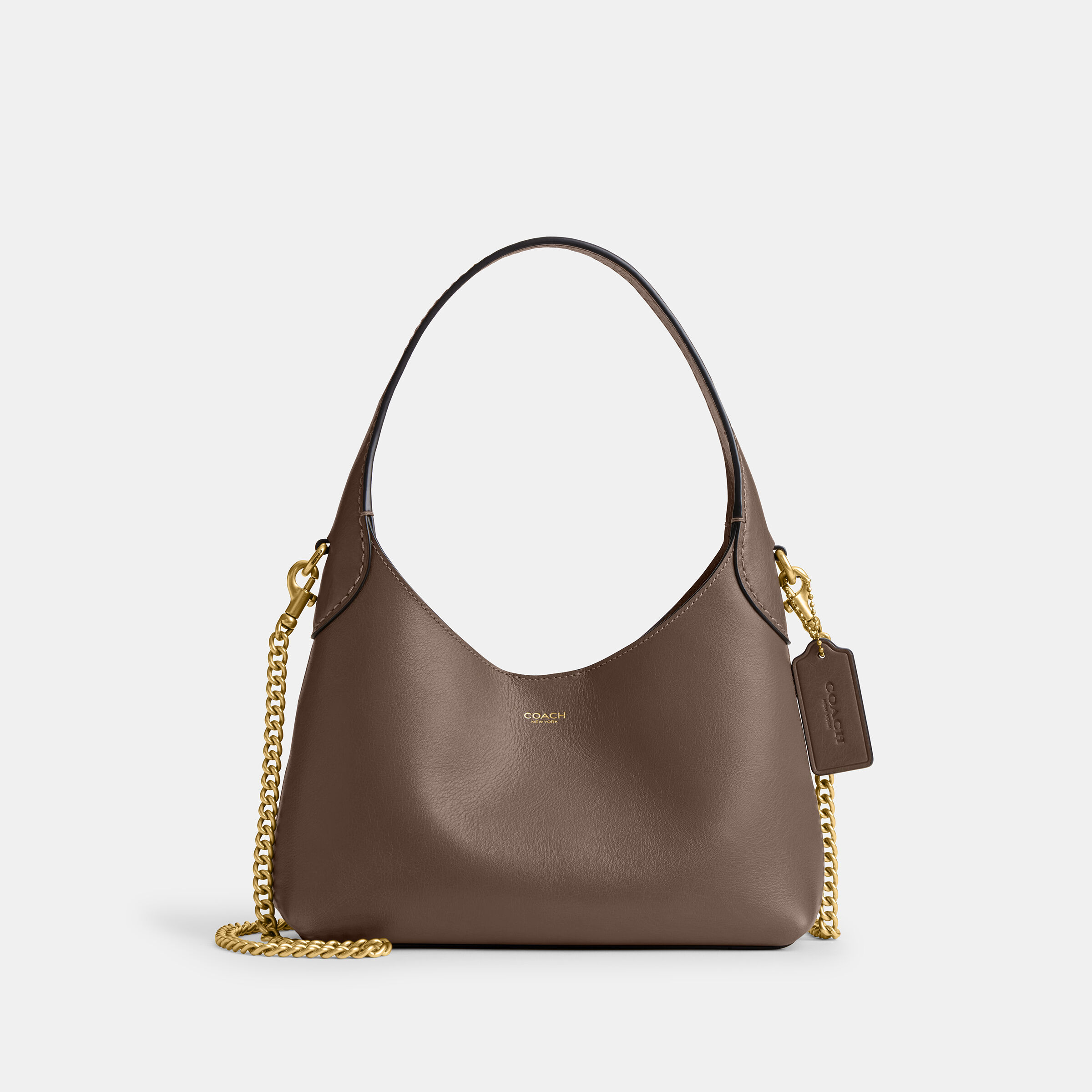 Buy COACH Brooklyn Shoulder Bag 23 BROWN 1 Online in UAE