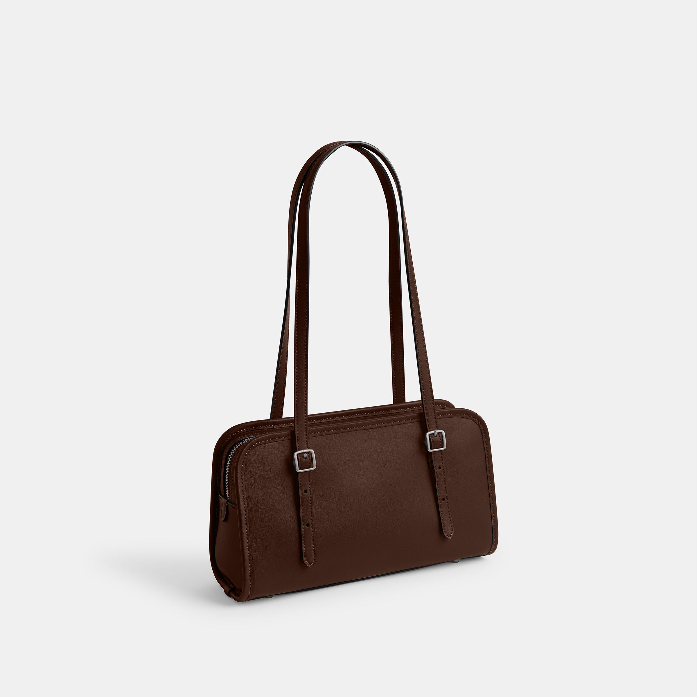 Buy COACH Swing Zip Bag 26 Brown Online in Kuwait