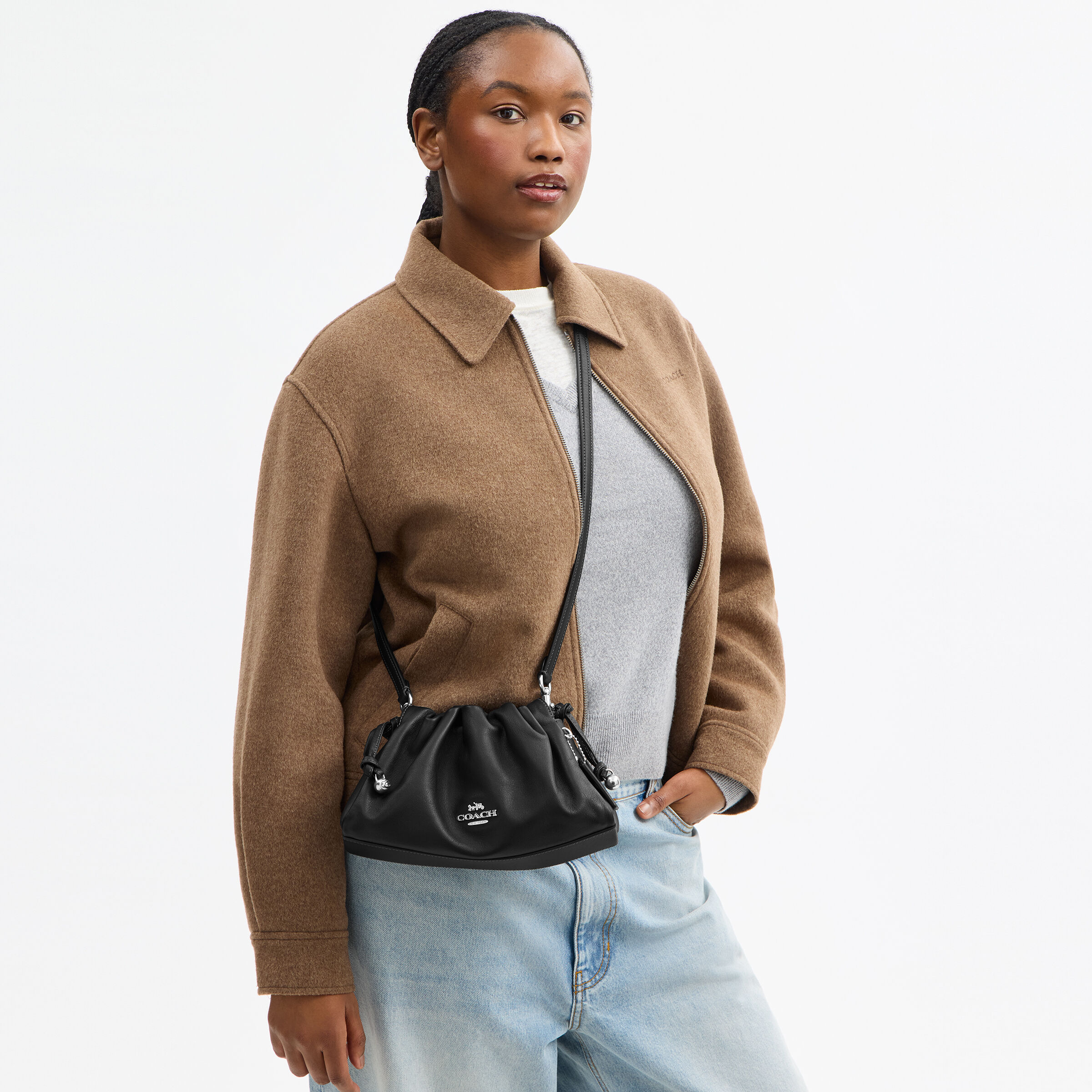 Buy COACH Faye Shoulder Bag Black Online in UAE
