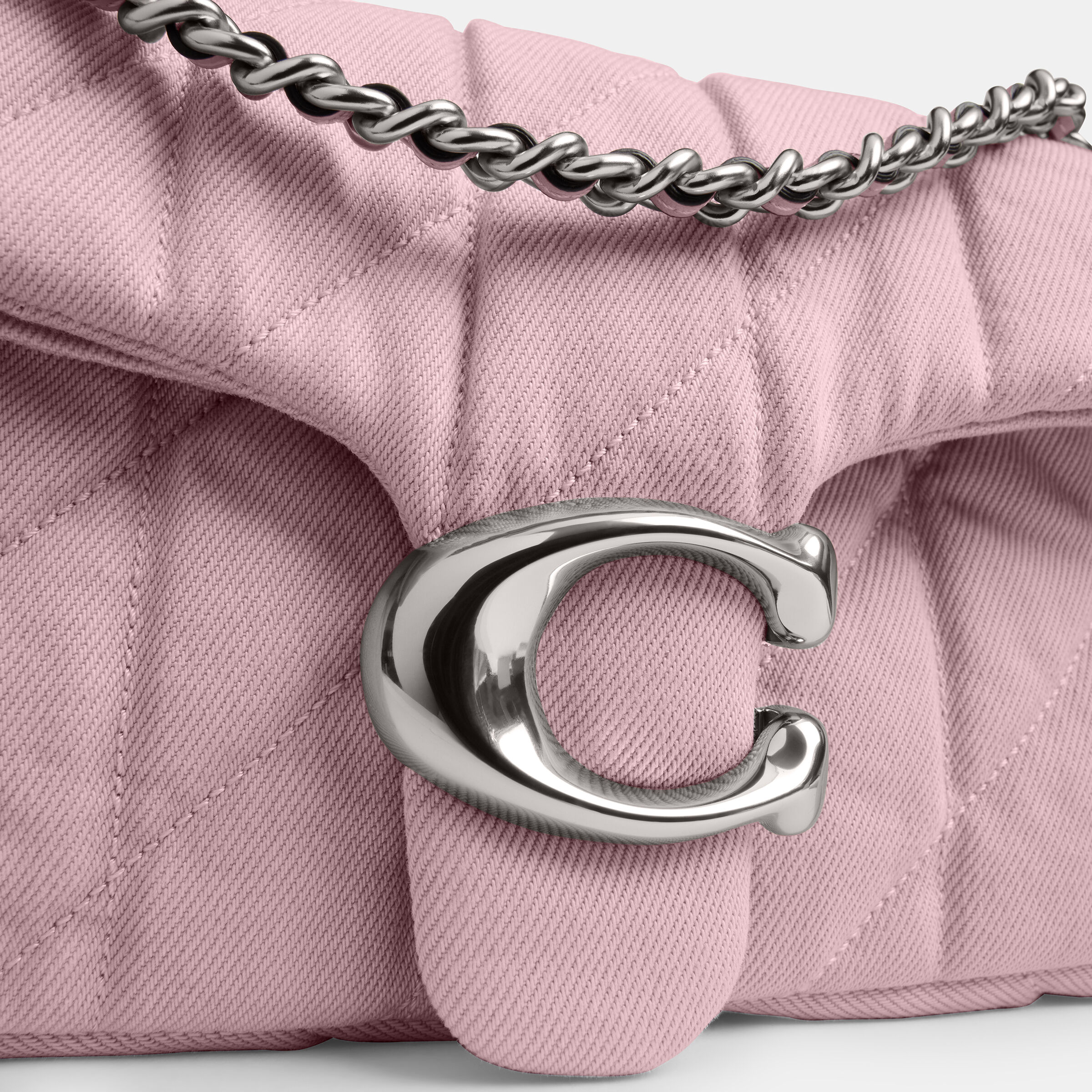Buy COACH Tabby Shoulder Bag 26 With Quilting Pink Online in UAE