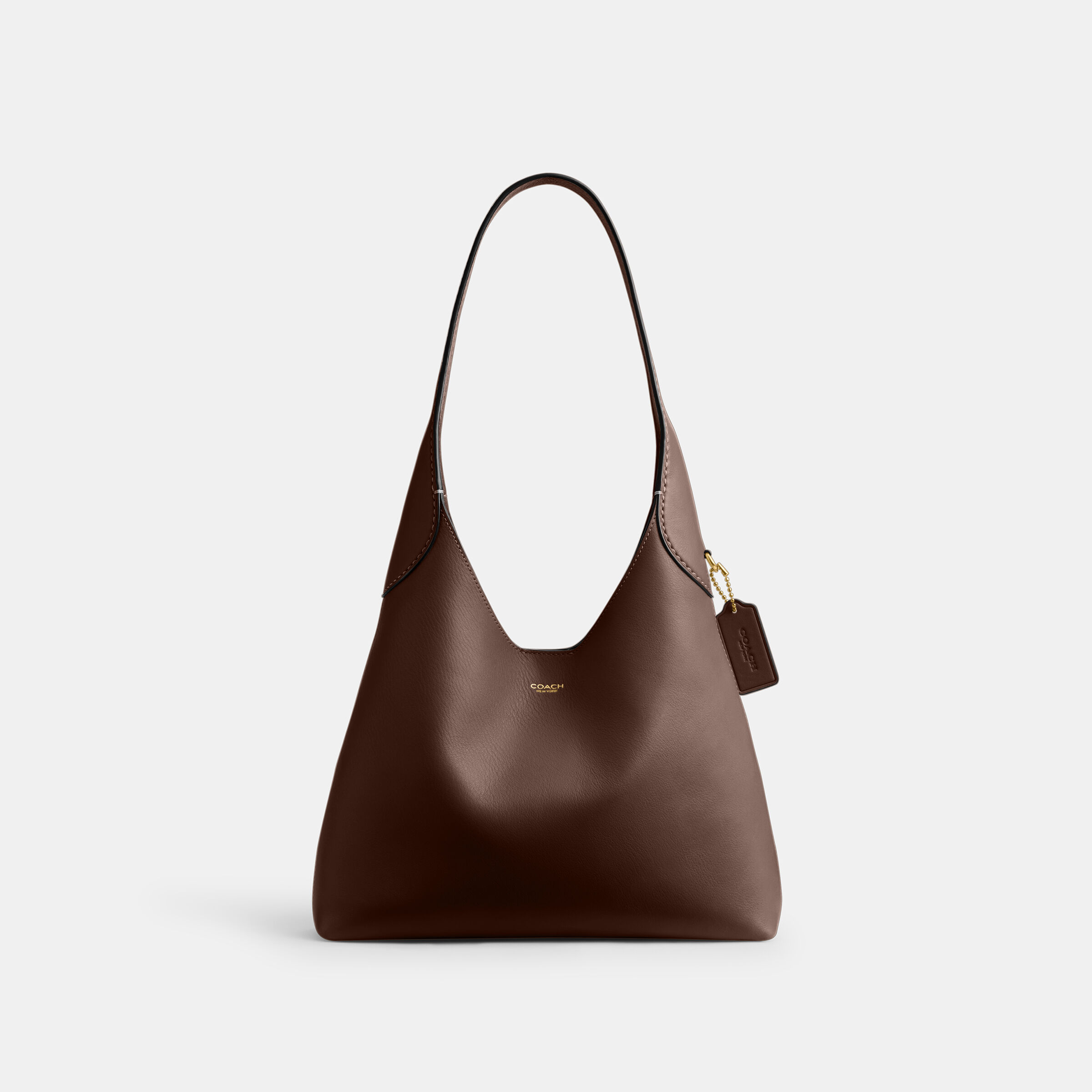 Buy COACH Brooklyn Shoulder Bag 28 Brown Online in UAE