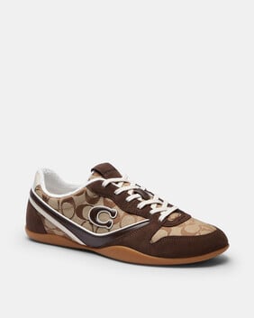 Track Sneaker In Signature Jacquard