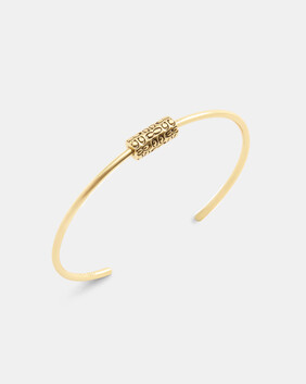 Quilted Signature Bead Cuff