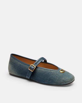 Sculpted C Loved Denim Soft Mary Jane