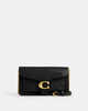 Tabby Chain Clutch In Signature Leather