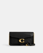 Tabby Chain Clutch In Signature Leather