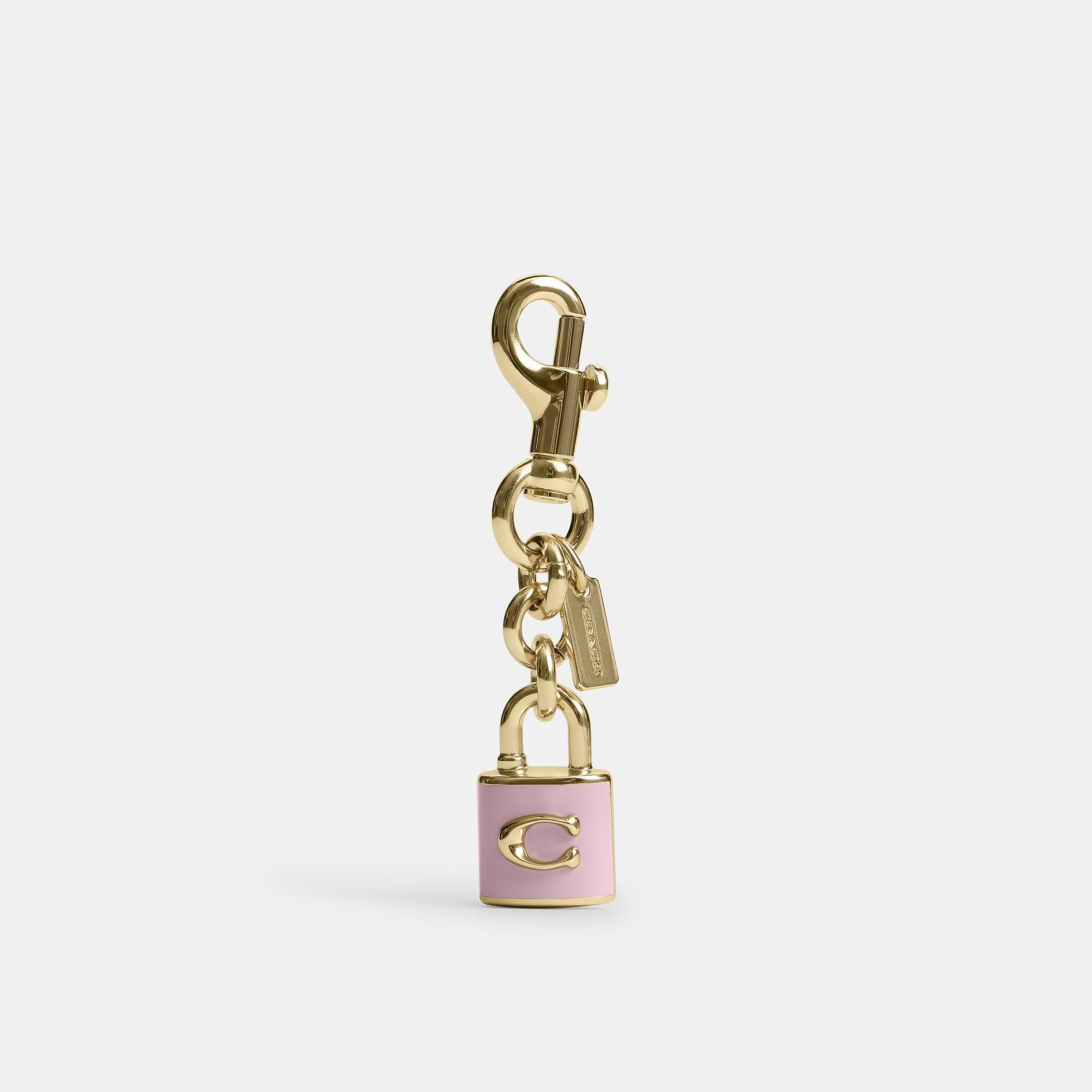Buy COACH Lock Bag Charm Pink Online in UAE