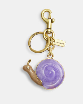 Snail Bag Charm
