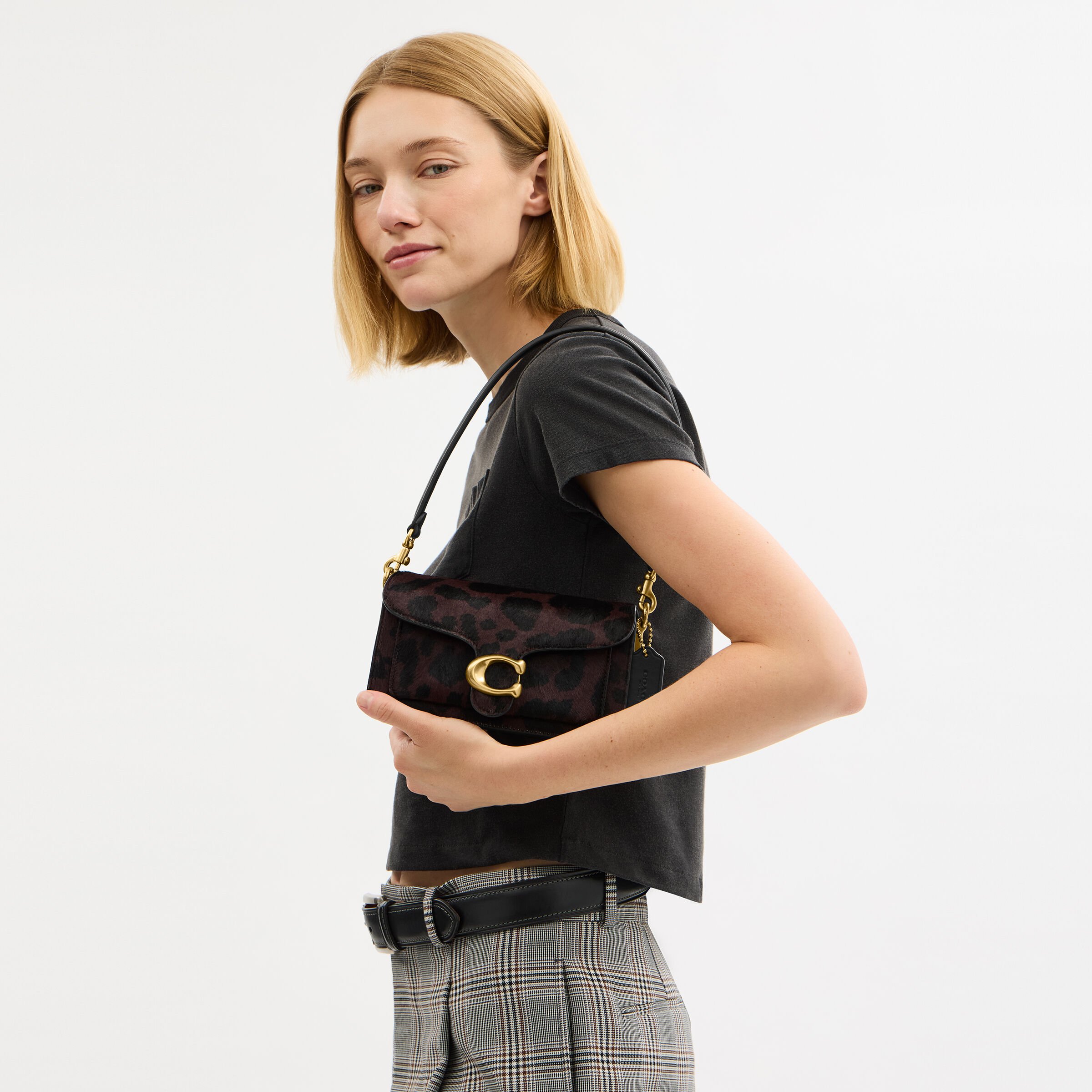 ショルダーバッグ Coach Haircalf Shoulder Bag Buy COACH Tabby Shoulder Bag 20 In Haircalf With Leopard Print