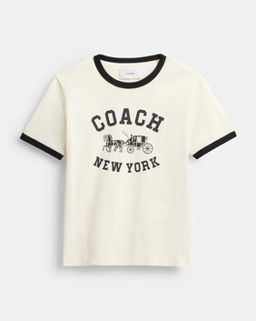 تيشيرت رينجر بطبعة الحصان والعربة