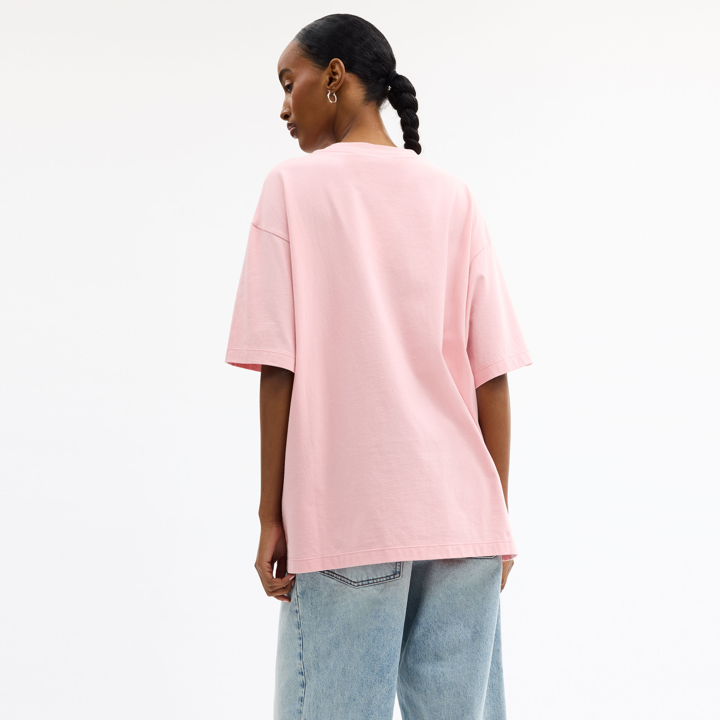 Buy COACH Coach Candy Relaxed T Shirt Pink Online in UAE