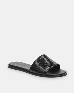 Holly Sandal In Signature Leather