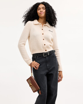 Tabby Chain Crossbody Bag 19 In Signature UpcraftedLeather