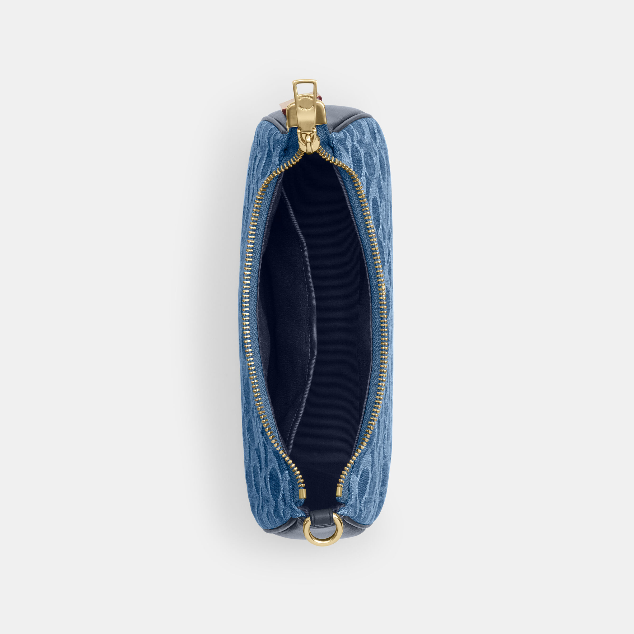 Buy COACH Teri Shoulder Bag In Denim Signature Blue Online in UAE