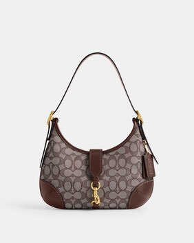Hamptons Hobo Bag In Signature Jacquard