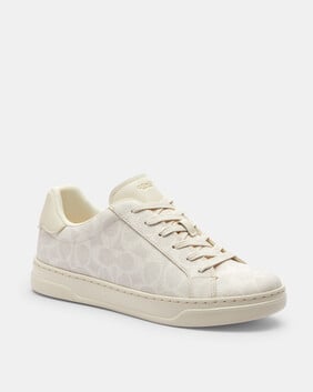 High Line Sneaker In Signature Canvas