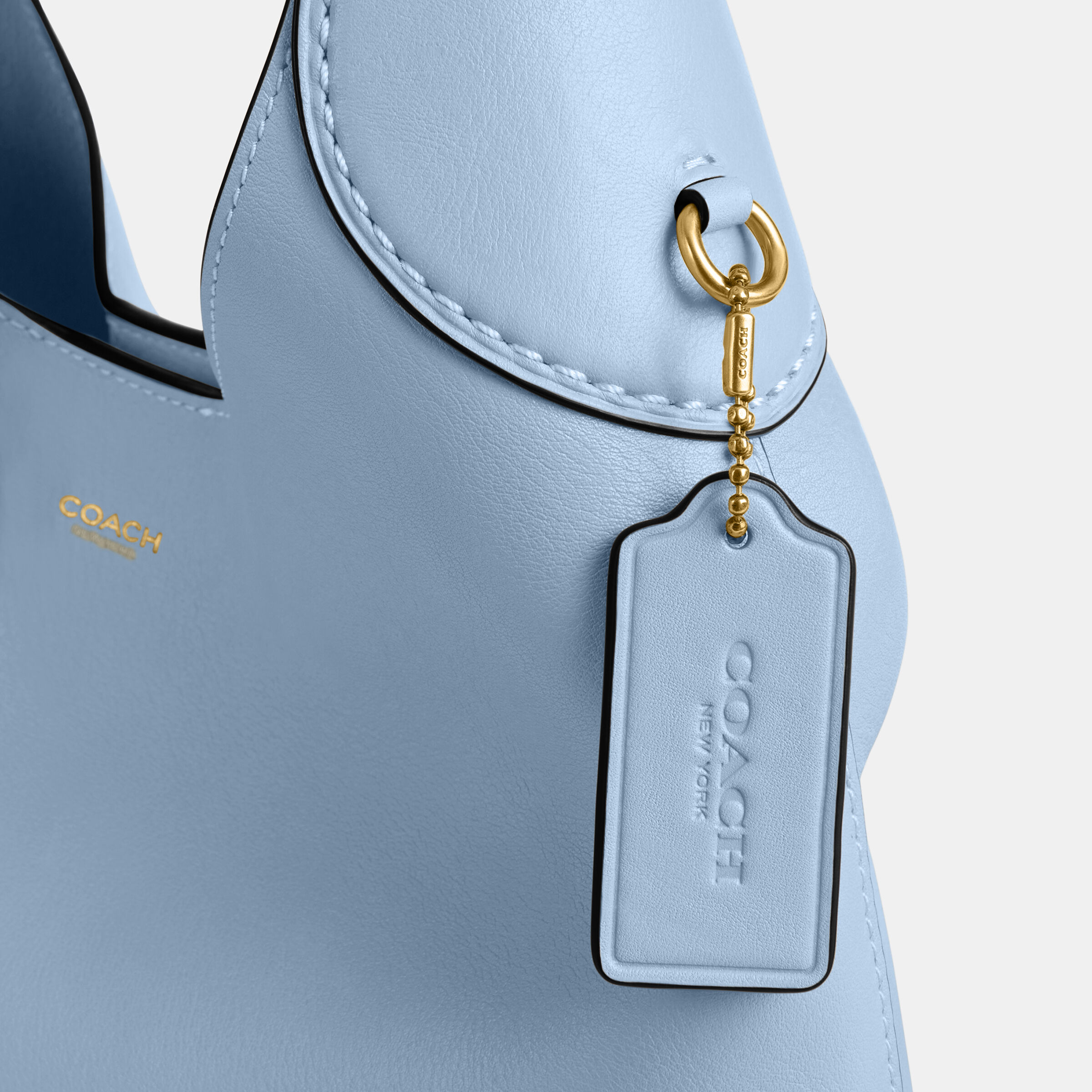 Buy COACH Brooklyn Shoulder Bag 28 Light/Pastel Blue Online