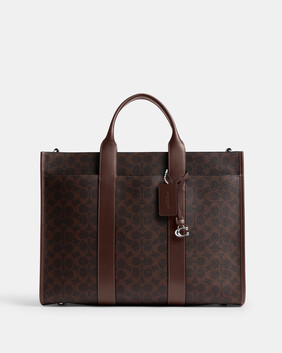 Wesley Tote In Signature Canvas