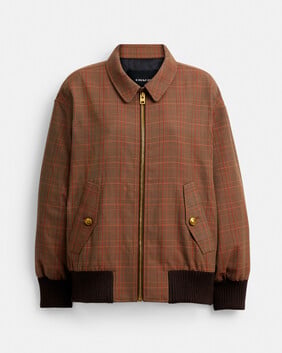 Wool Blouson Jacket