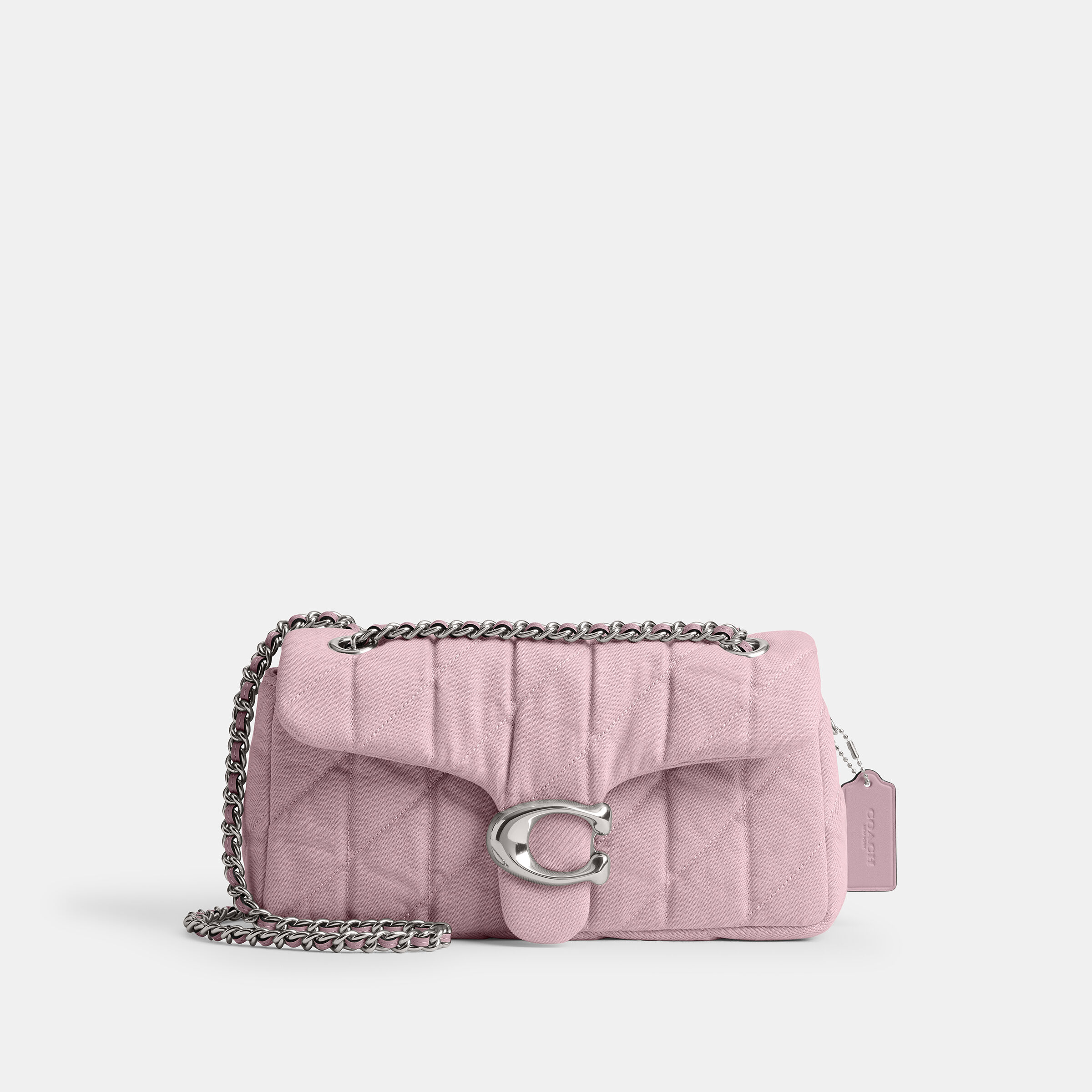Buy COACH Tabby Shoulder Bag 26 With Quilting Pink Online in UAE