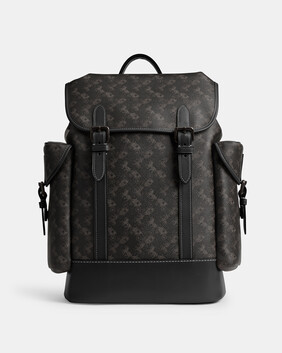 Hitch Backpack With Horse And Carriage Print
